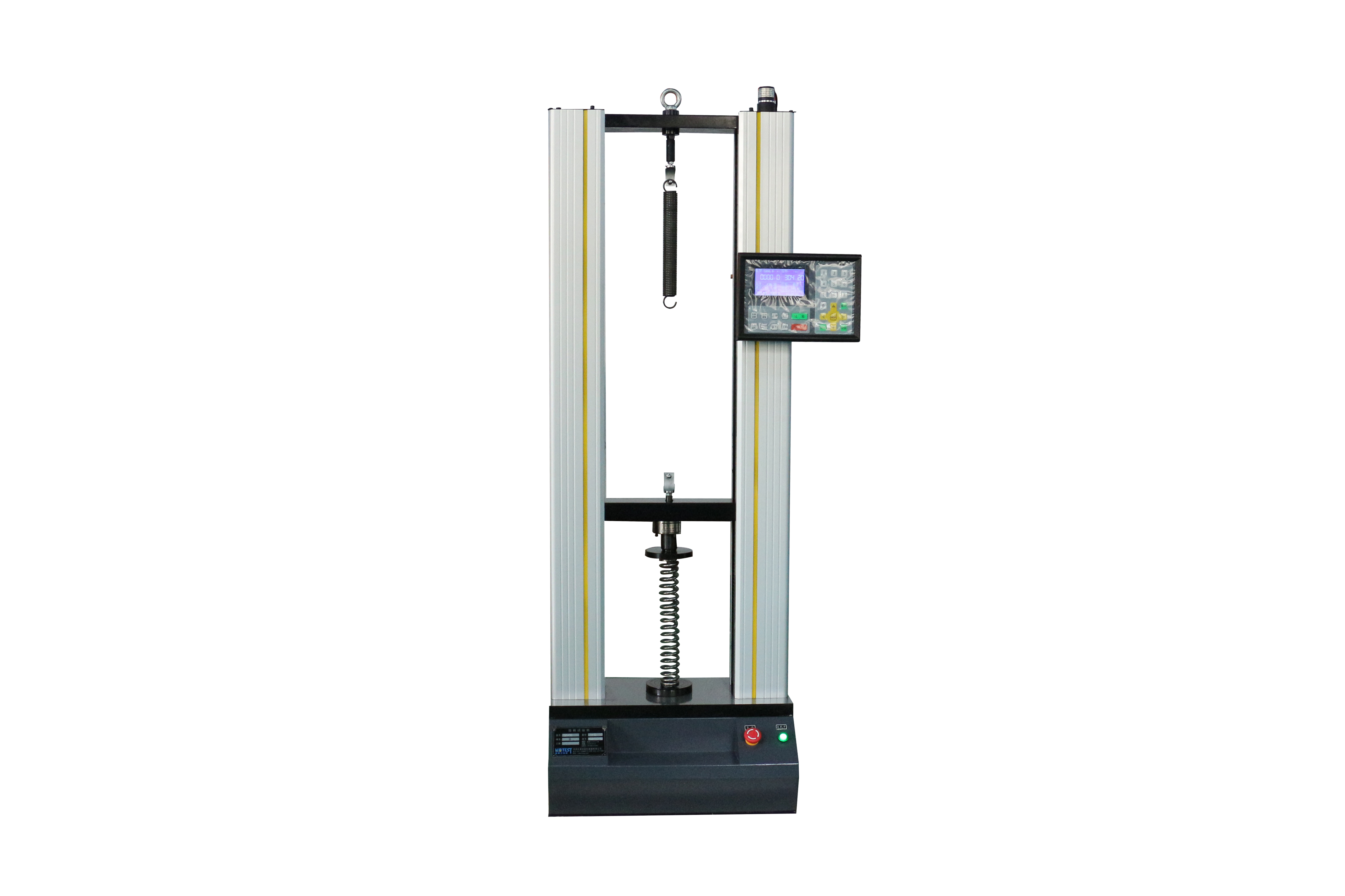 Digital display spring tension tester