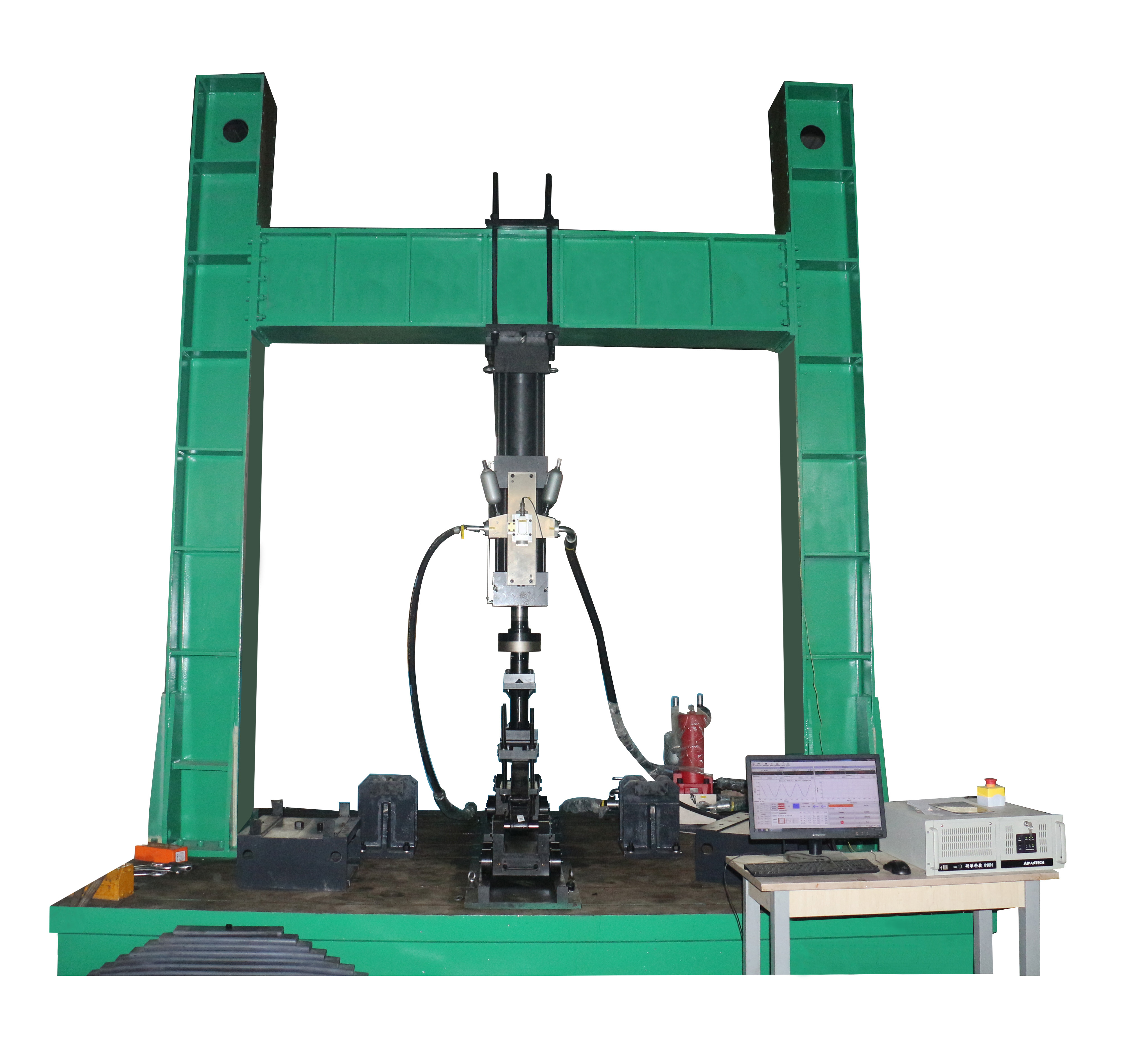 Automobile leaf spring endurance fatigue