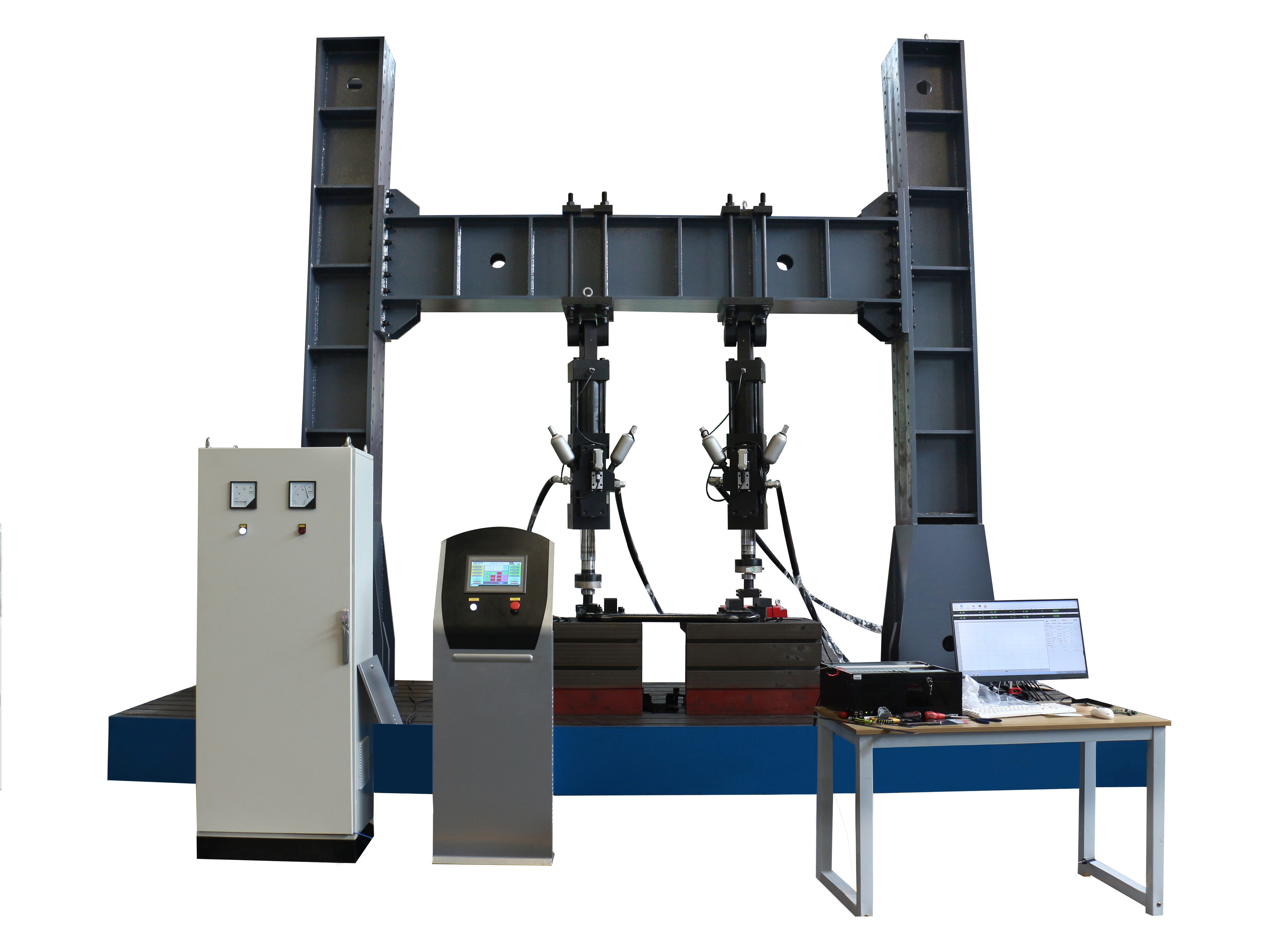 Suspension fatigue and durability tester