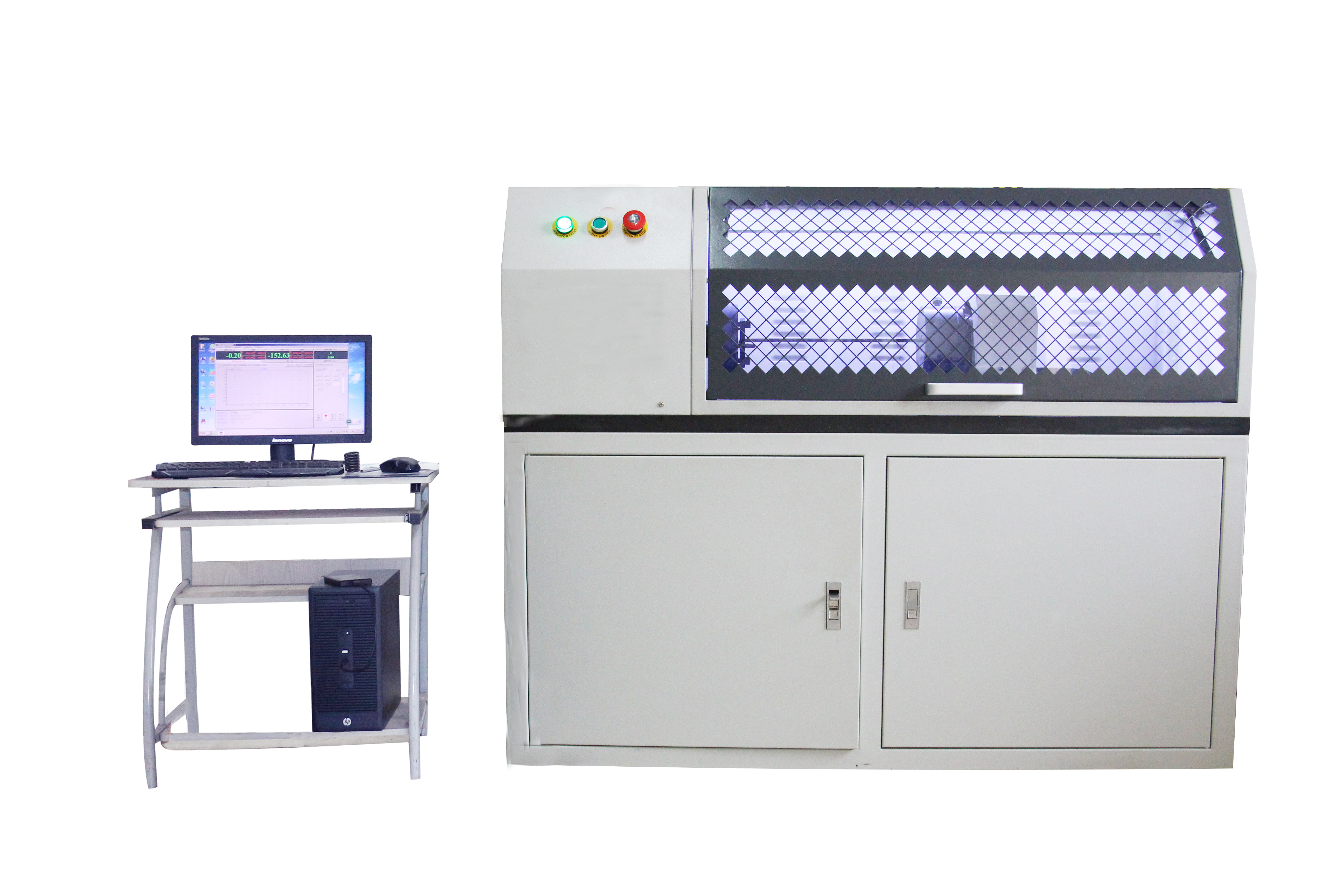 Torsion testing machine for seat belt li