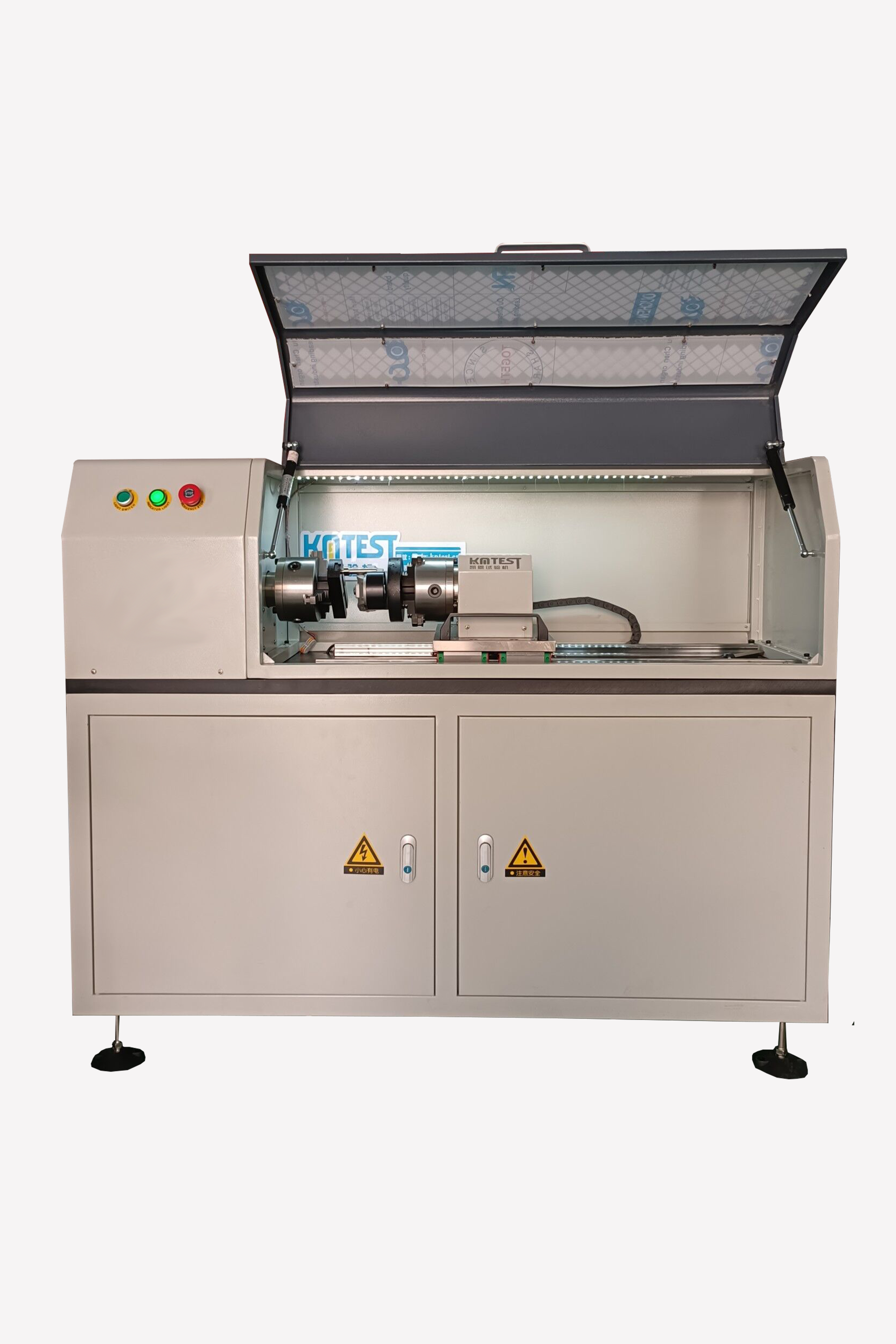 Tension wheel torsion testing machine