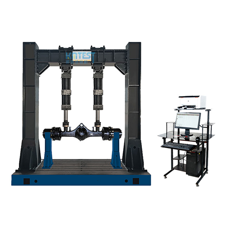 Fatigue test-bed for automobile suspensi